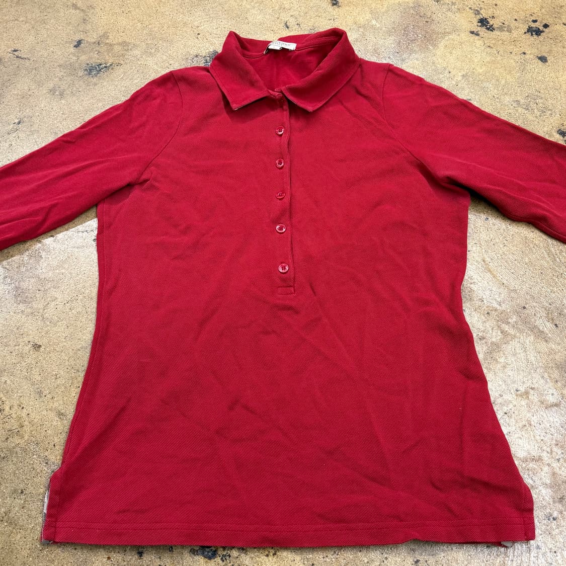 [정품/L] 버버리 브릿 긴팔 카라넥 티셔츠 b10 상품이미지3