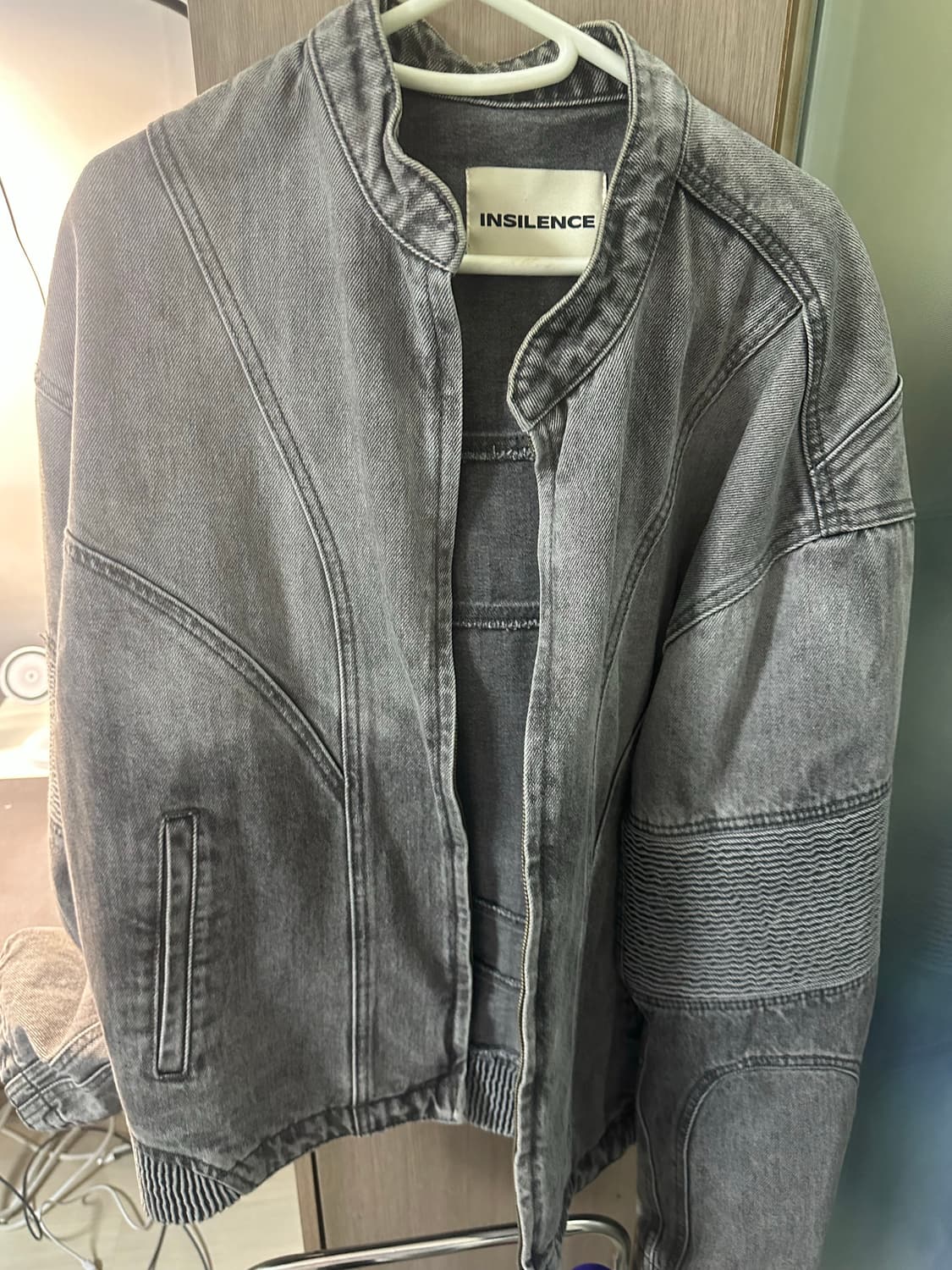 인사일런스 스모킹 페이드 데님 자켓 상품이미지2