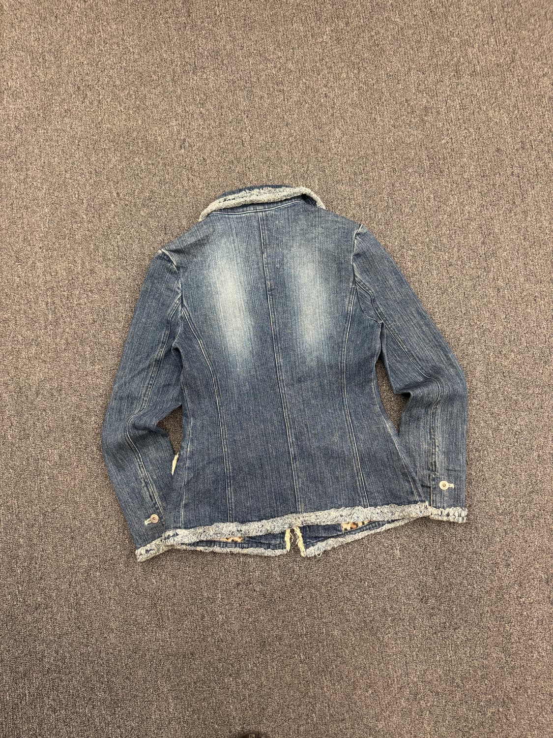 M)J&R 일본 빈티지 여성 데님 블레이저 자켓 상품이미지5