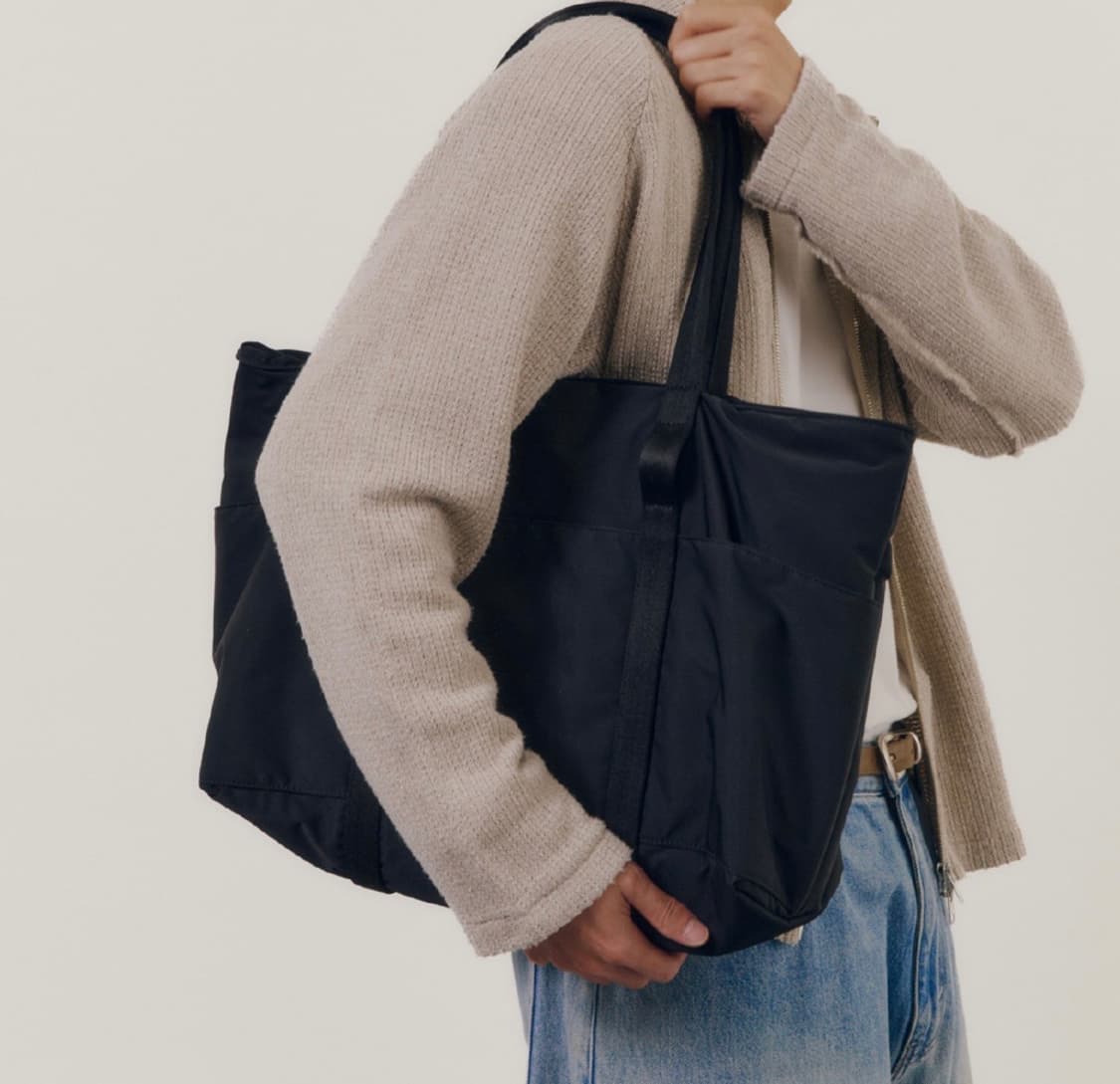 마지언타이틀 Cafe Tote 02 / Black 상품이미지6