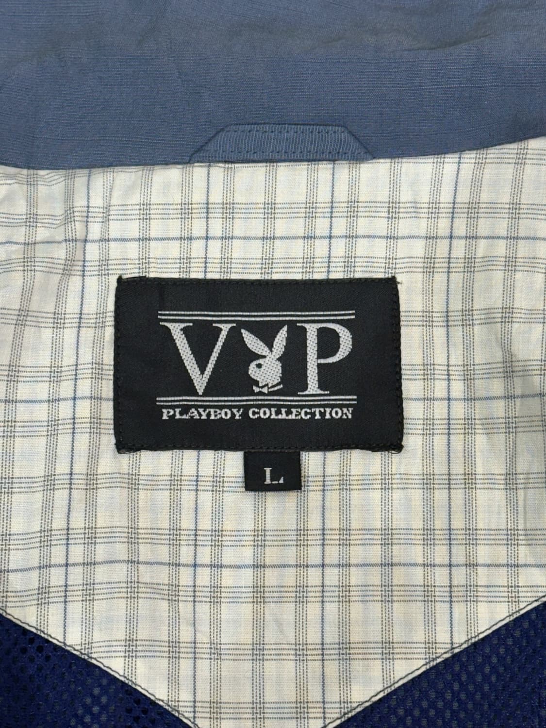 플레이보이 일본 빈티지 극희귀 블루종 자켓 야상 점퍼 L 상품이미지6