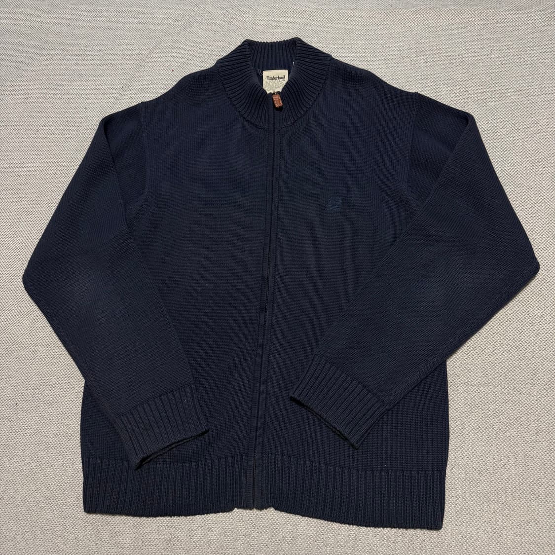 팀버랜드 니트 집업 상품이미지1