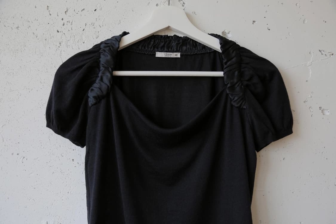 Prada 빈티지 프라다 니트 블라우스 상품이미지4