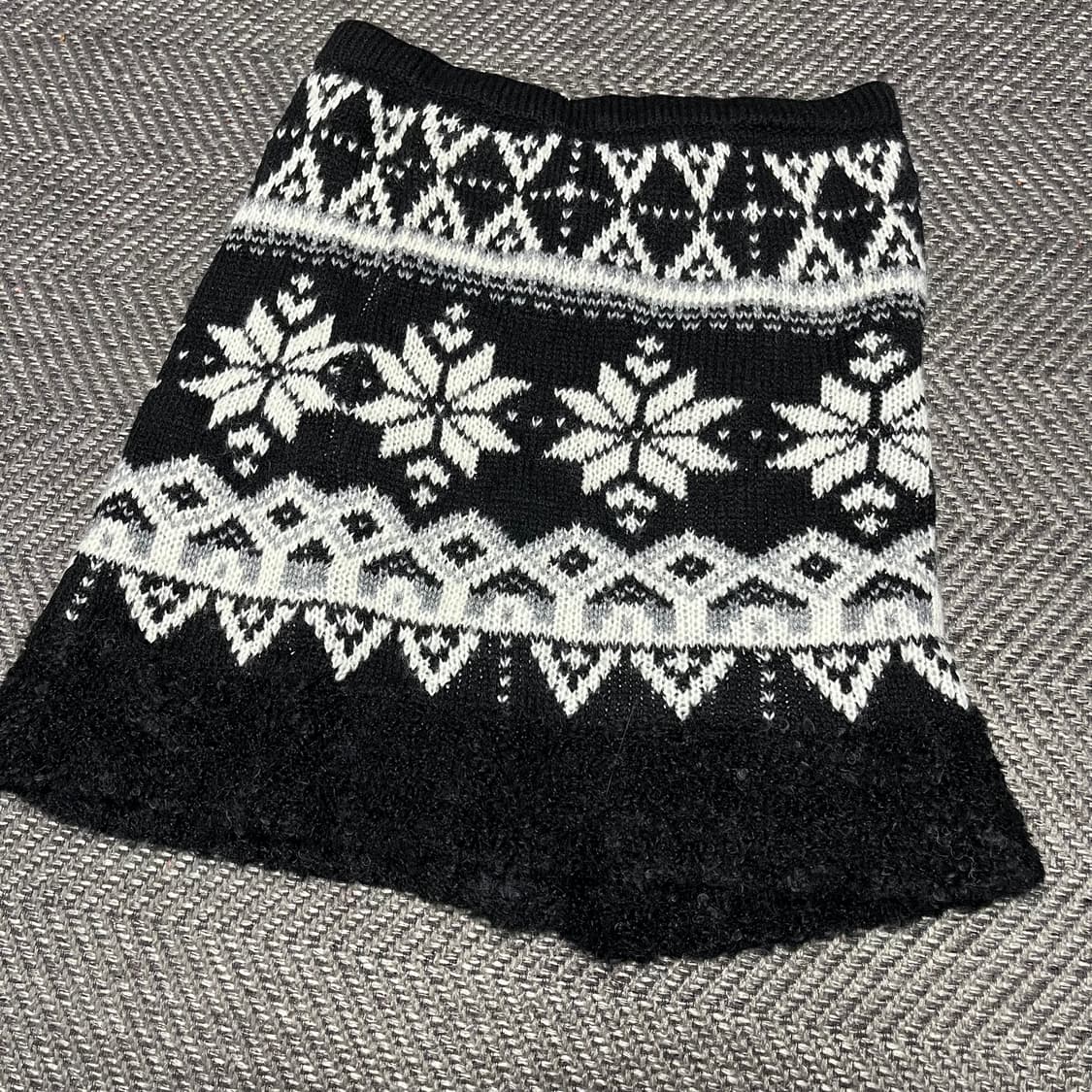 니트 미니스커트  상품이미지1