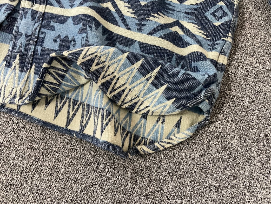 폴로 랄프로렌 인디고 워크셔츠 XL 상품이미지4