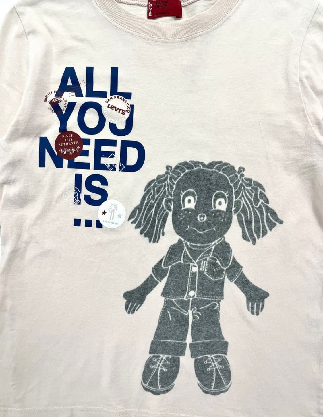 리바이스 7부 티셔츠 상품이미지4