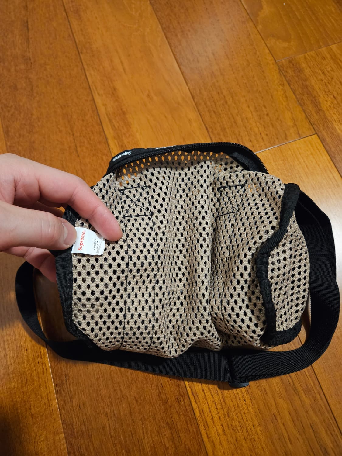 23SS 슈프림 메쉬 미니 더플백 레오파드 상품이미지6