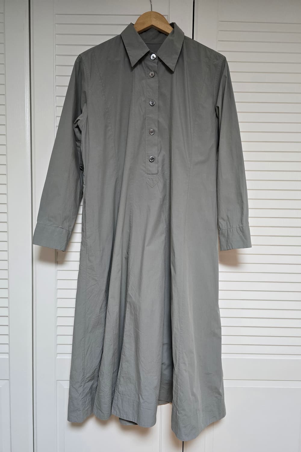 Magaret Howell 마가렛 호웰 버튼 롱 원피스 2 상품이미지1