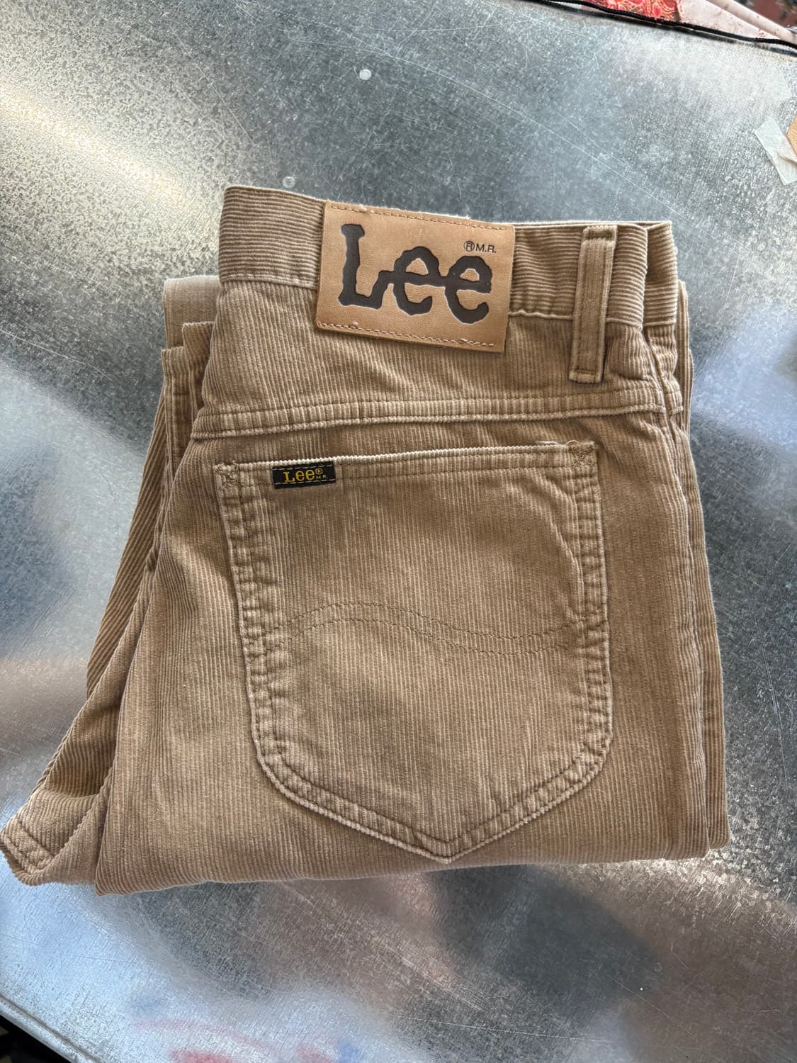 Lee 빈티지 베이지 코듀로이 팬츠 상품이미지1