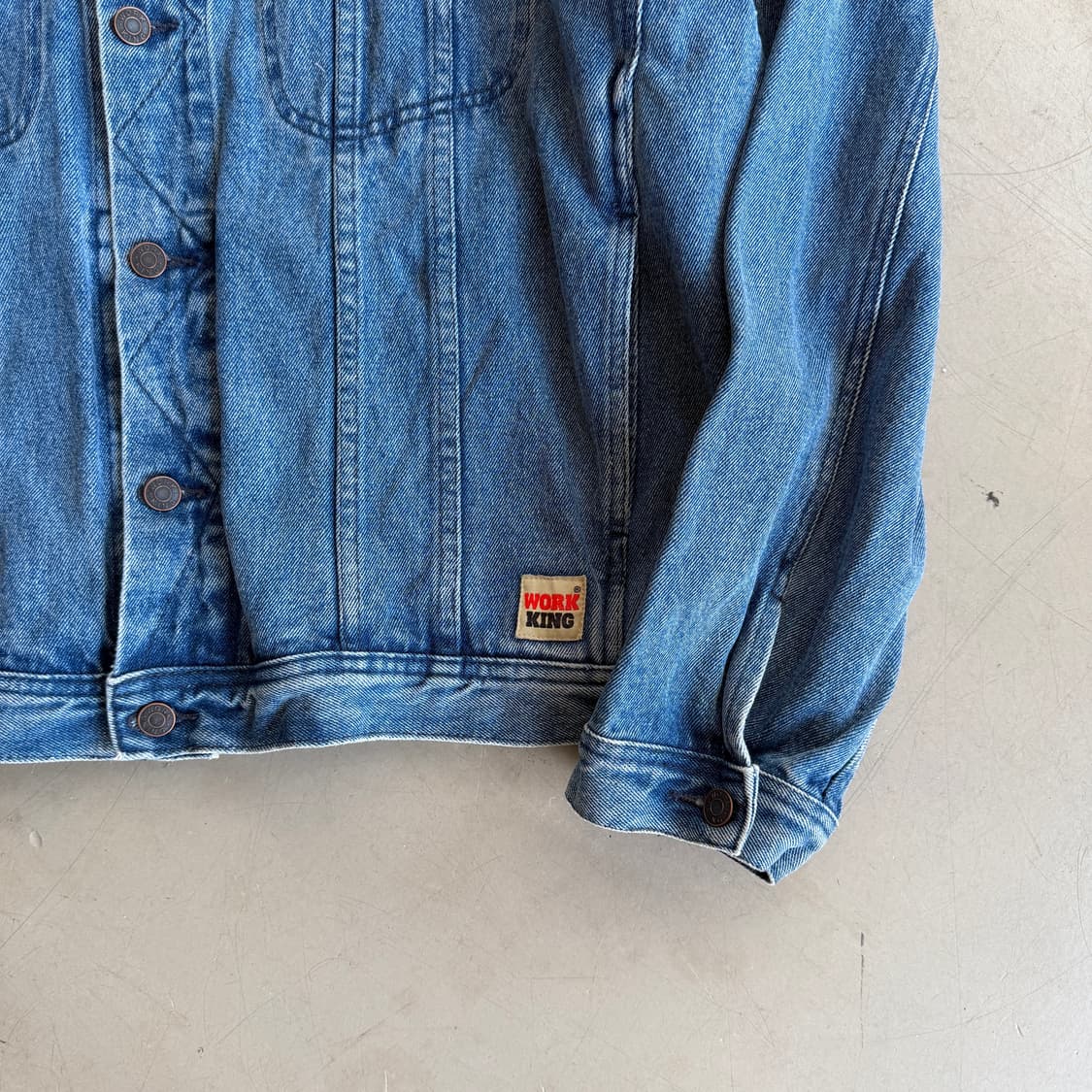 vtg 코듀로이 카라 트러커 자켓 상품이미지2