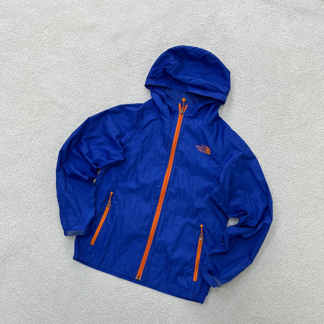 140 노스페이스 키즈 후드 바람막이 0414M 상품이미지1