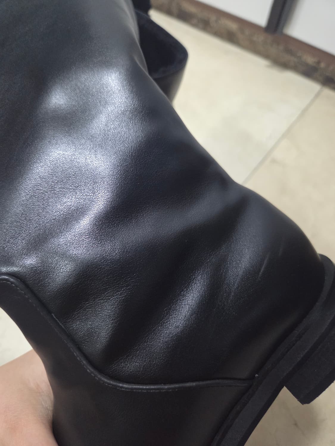 사뿐 벤도르 털안감 미들부츠 (3.5cm) 상품이미지10