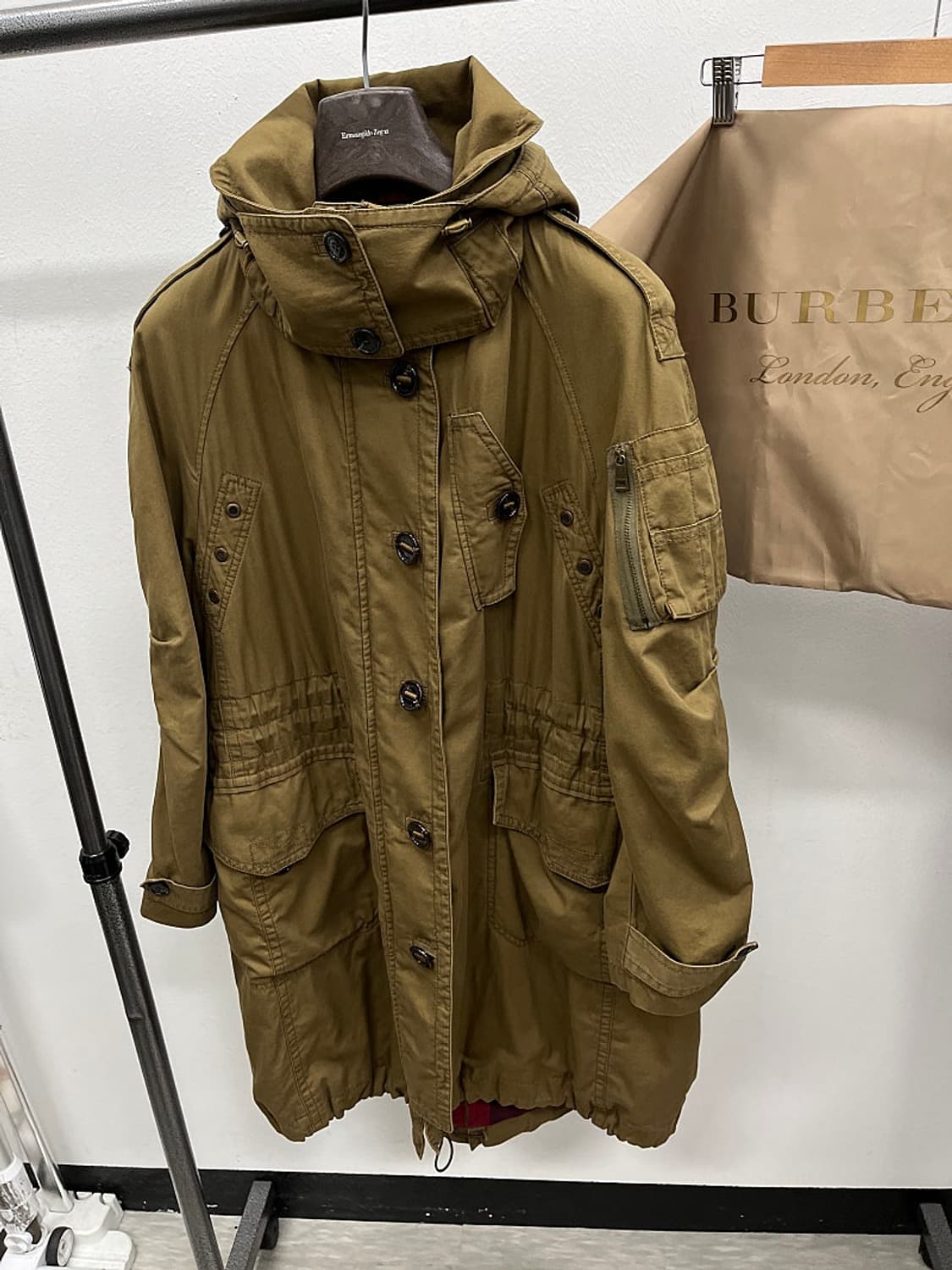 여) 버버리 밀리터리 야상자켓  상품이미지7