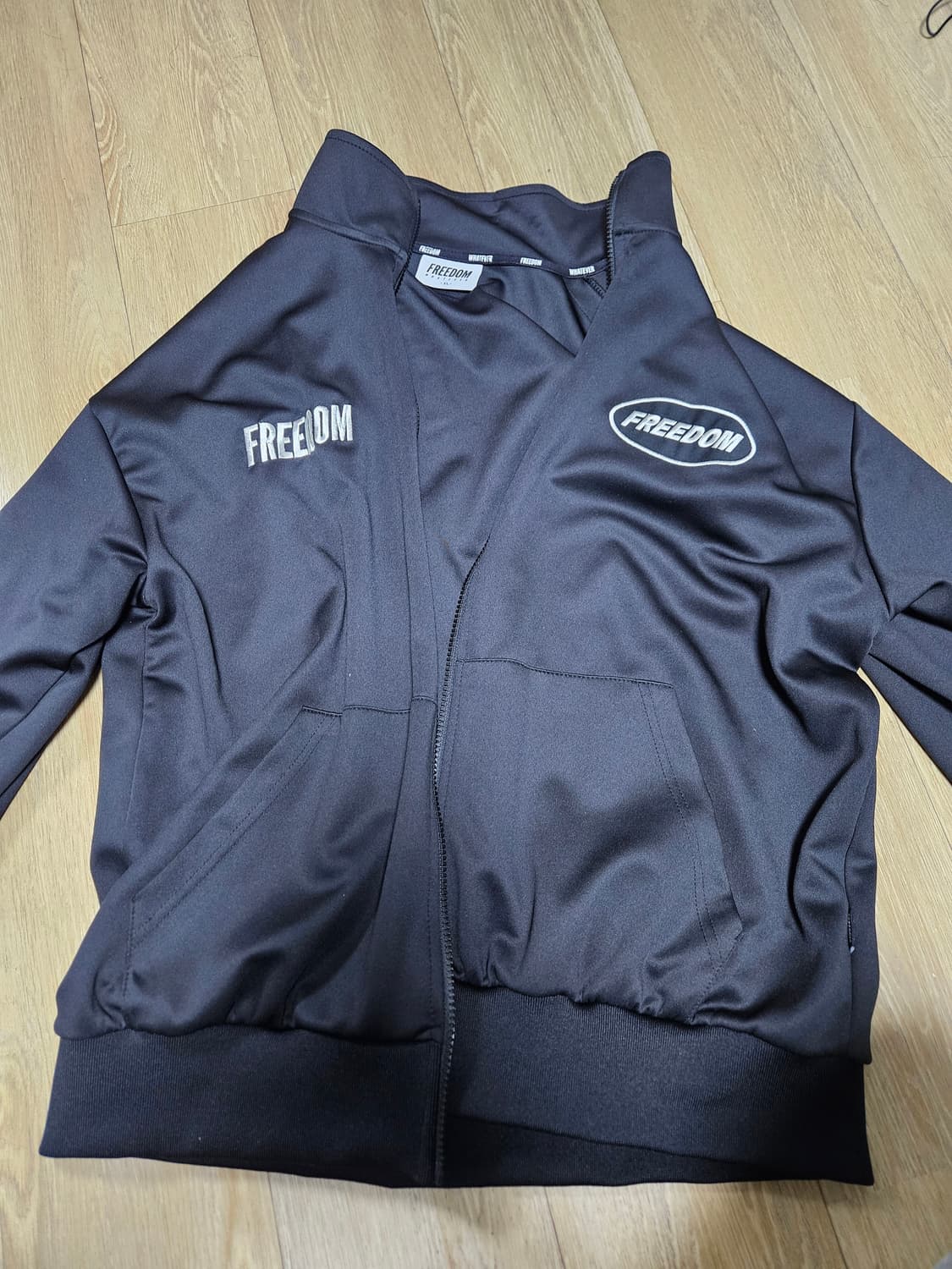 프리덤 블랙 집업 XL 상품이미지1