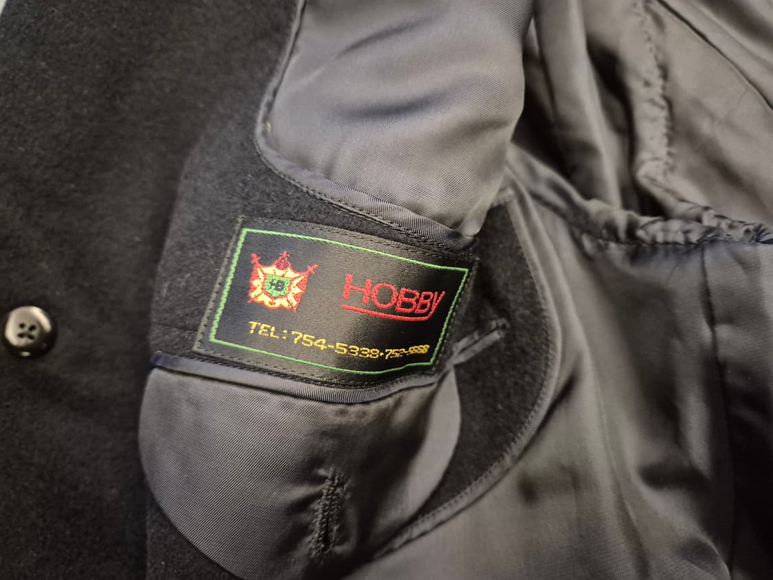 90s HOBBY Loro piana fabric 캐시미어 코트 상품이미지6