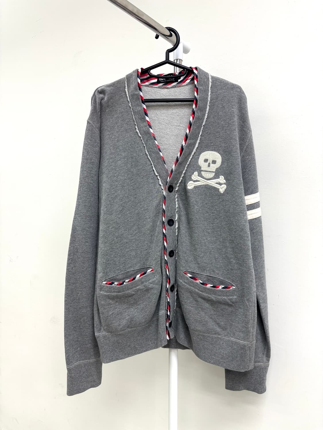 빈티지 빔즈 하트 그레이 가디건 상품이미지6