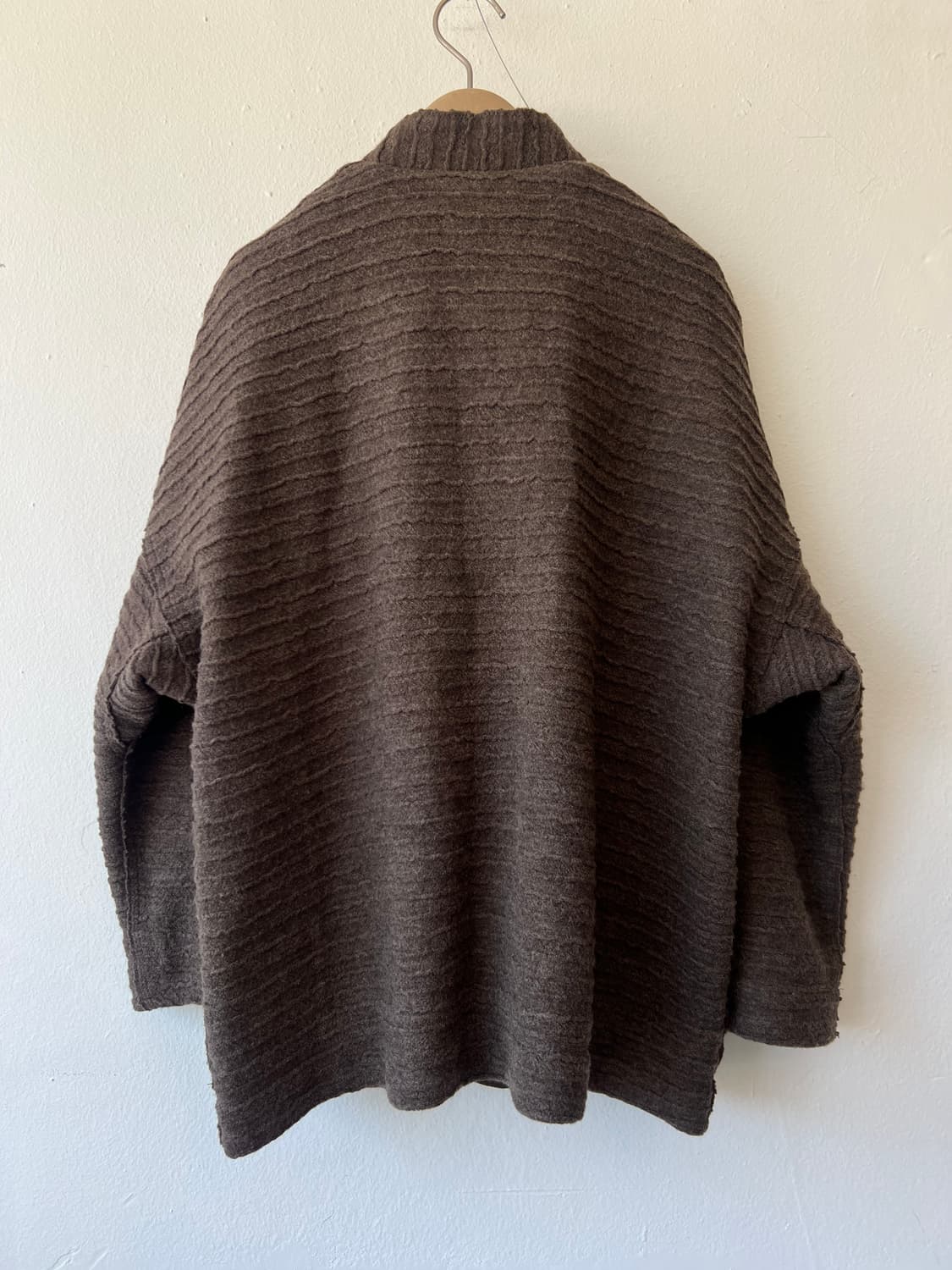 이새 isae 여성 브라운 간절기 울자켓 상품이미지3