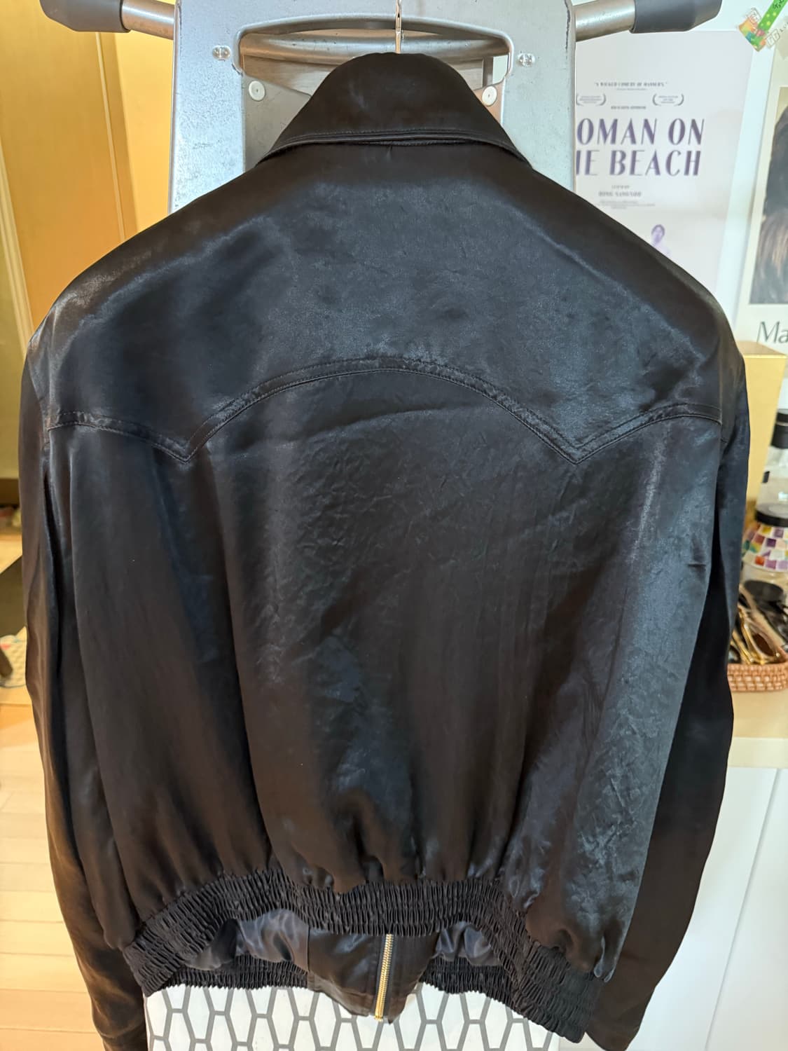 렉토 25ss 플루이드 벤 점퍼 블래 L사이즈 새상품 상품이미지3