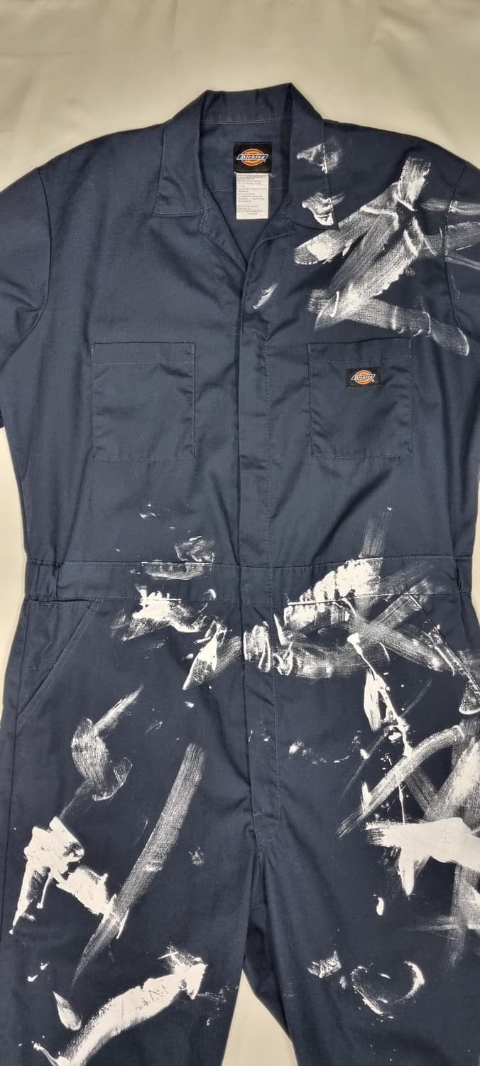 디키즈 페인팅 점프 슈트 L _ 남성, 실측확인 상품이미지2