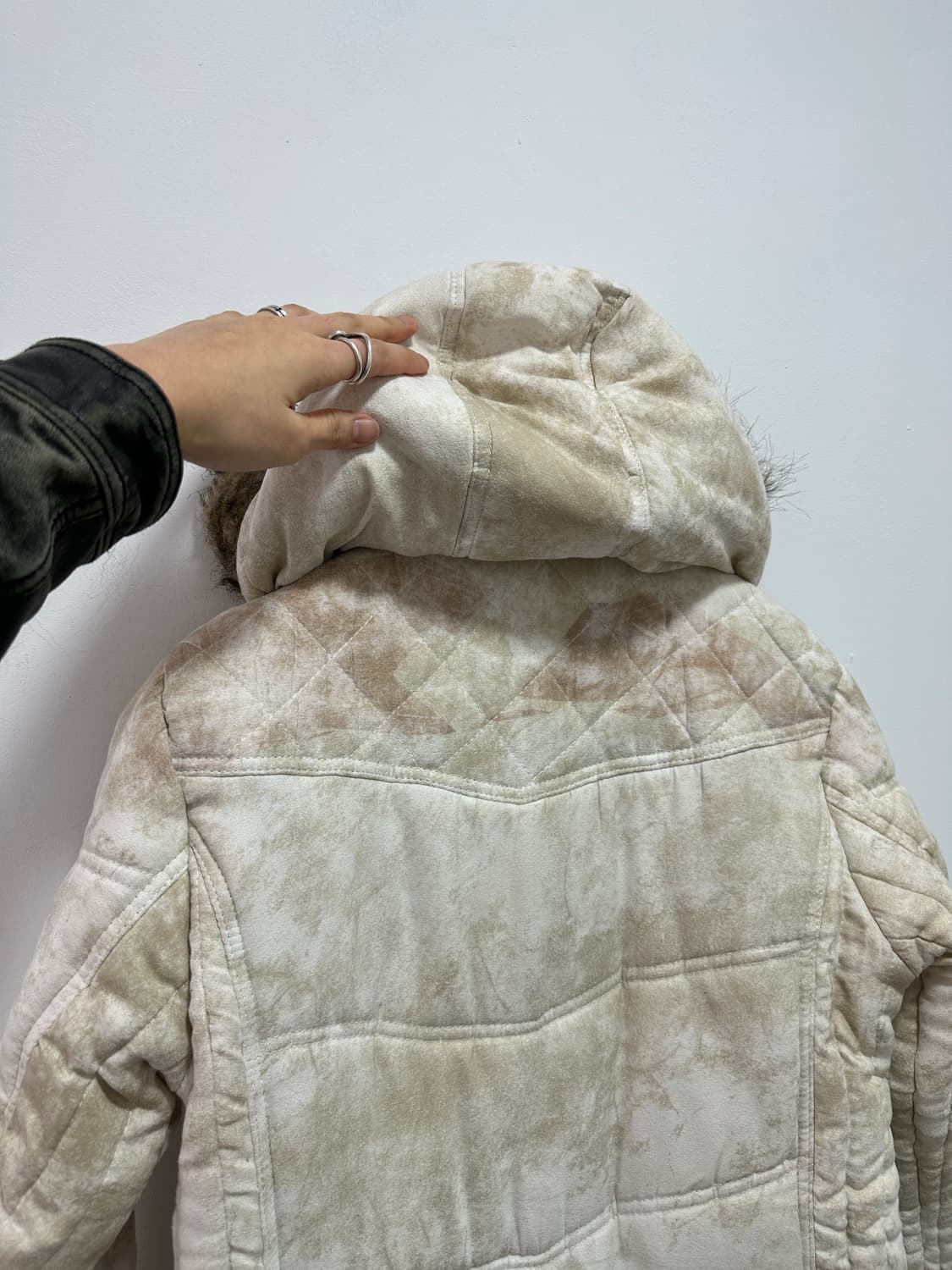 In The Attic washed sandy padded jacket 상품이미지10