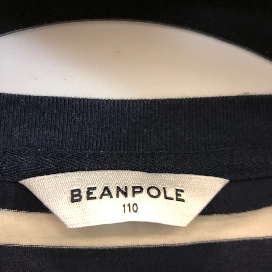 빈폴 스트라이프 자수로고 슬리브 110 상품이미지5