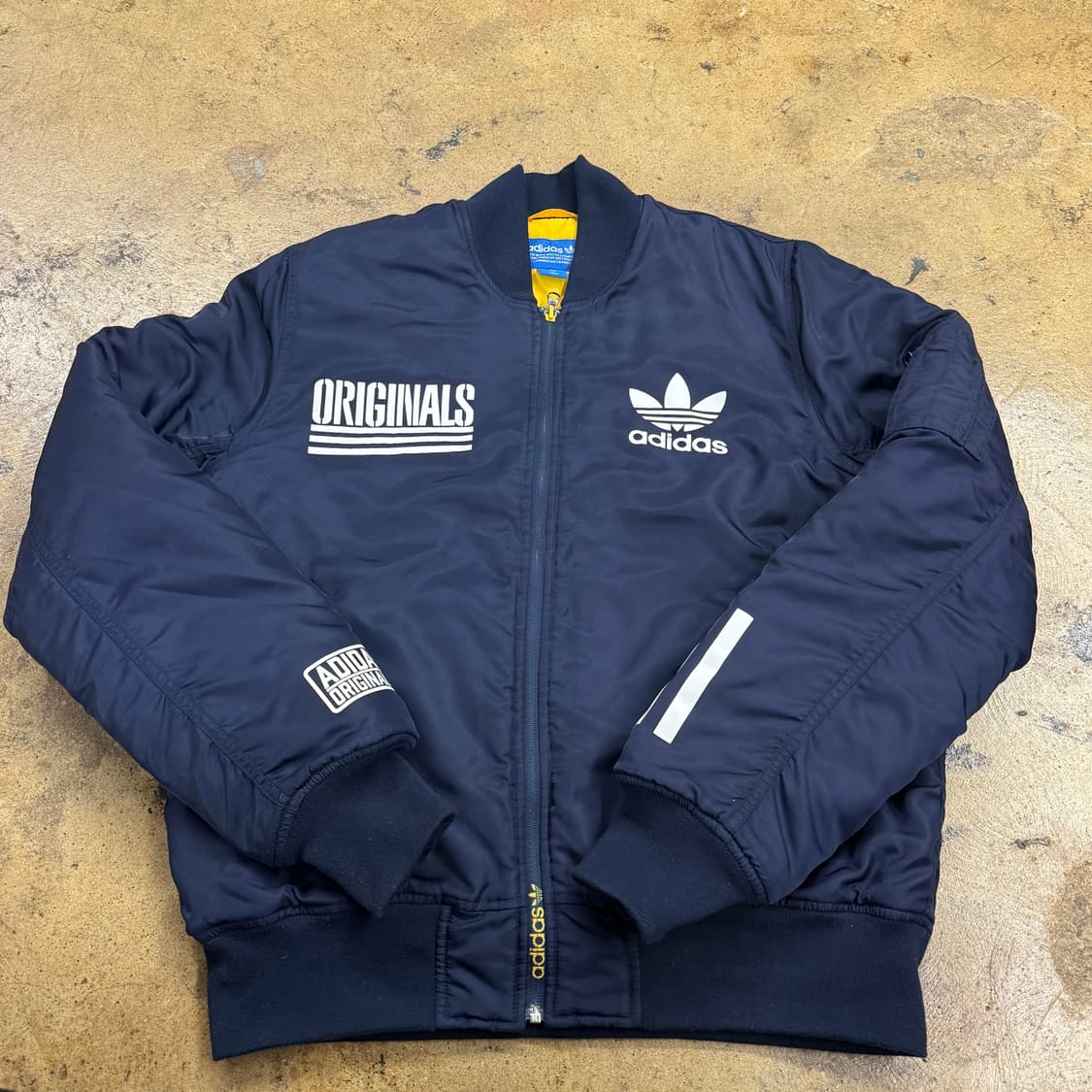 [정품/100] 아디다스 오리지널스 네이비 블루종 자켓 b14 상품이미지2