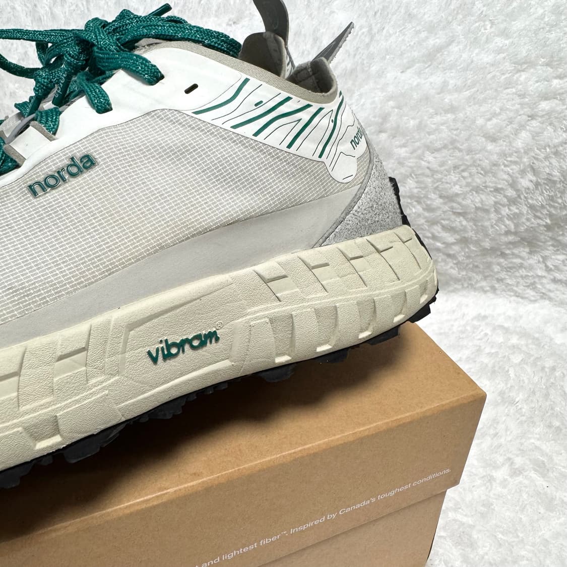 노다 001 화이트 포레스트 275 size 비브람 트레일러닝 상품이미지5