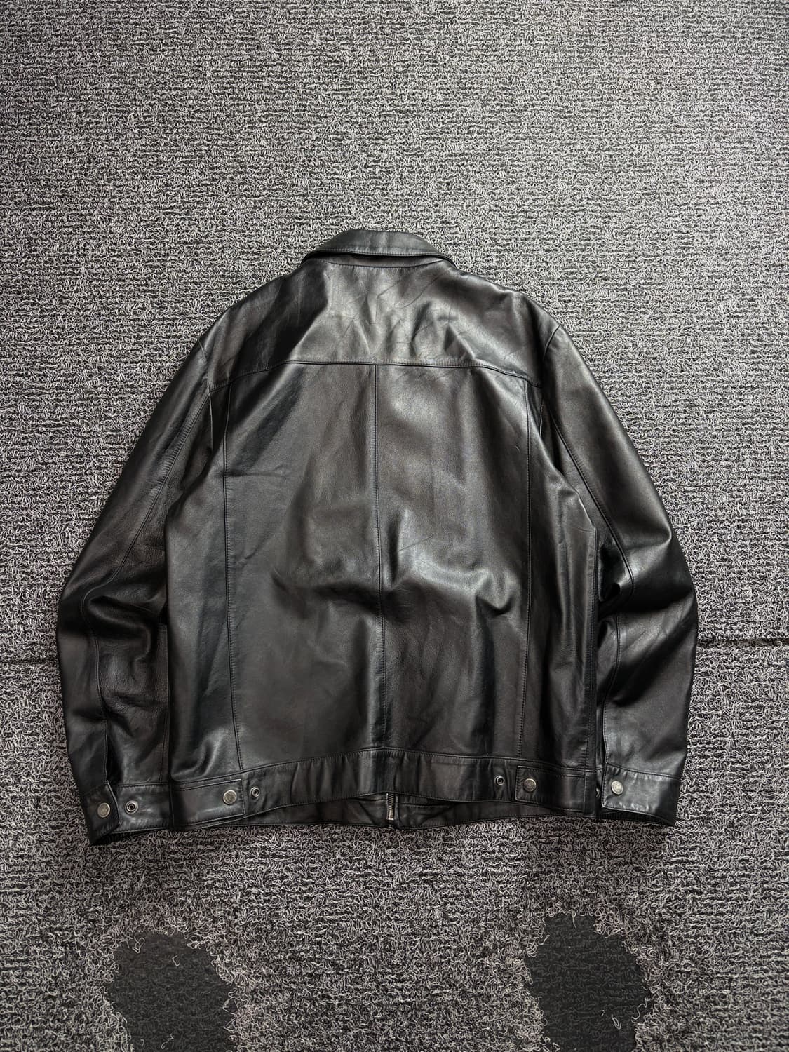 아카이브 램스킨 양가죽 싱글라이더 레더 자켓 3650 상품이미지5