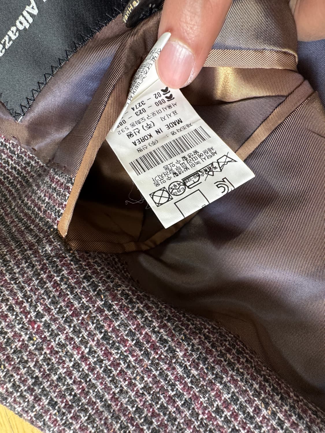 반하트 디 알바자 울 싱글 자켓 상품이미지9