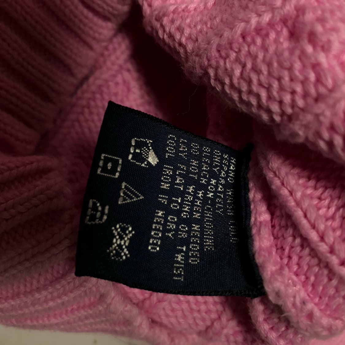 폴로 랄프로렌 인디핑크 니트 브이넥 스웨터 상품이미지5