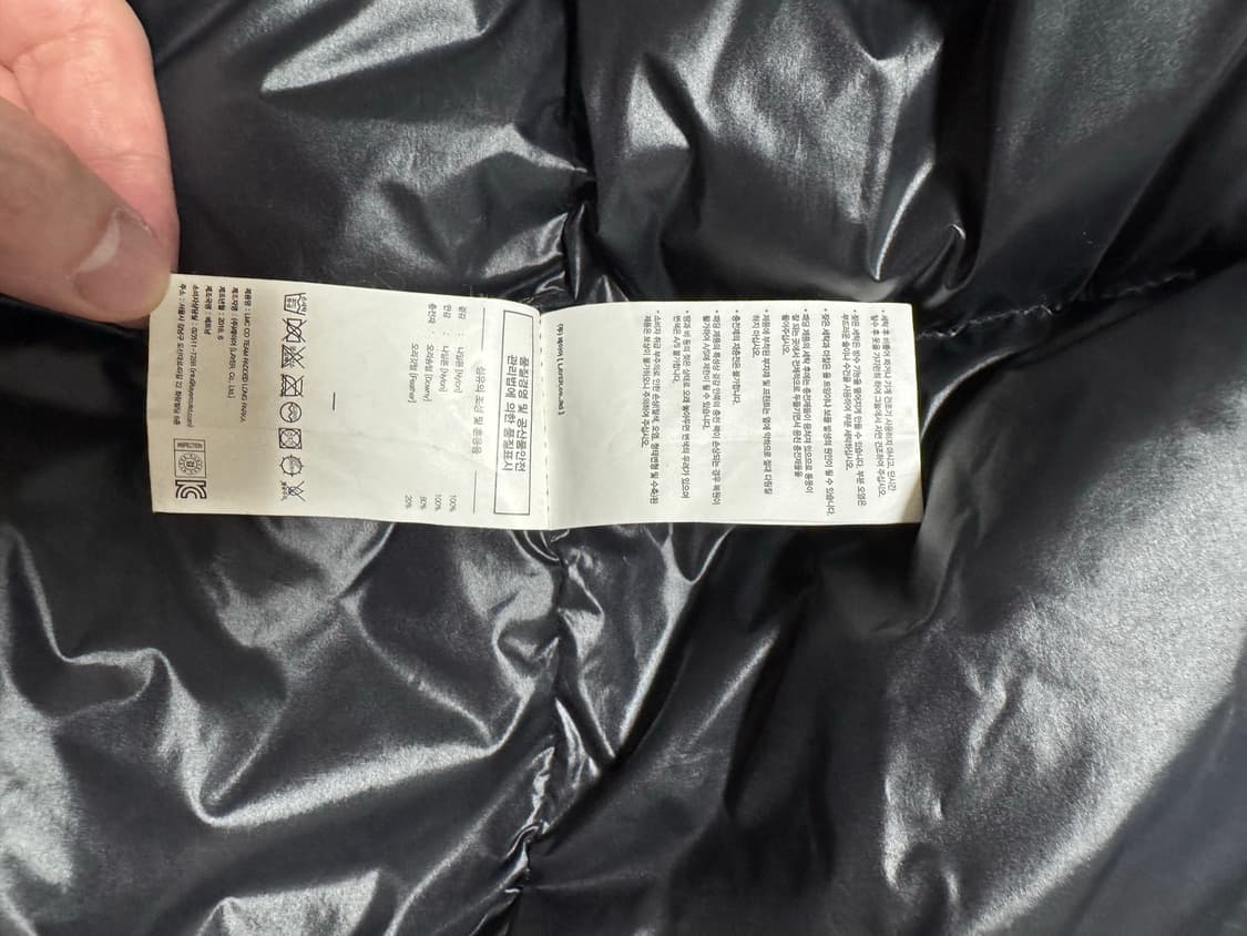 (S) LMC 화이트 롱패딩 상품이미지7