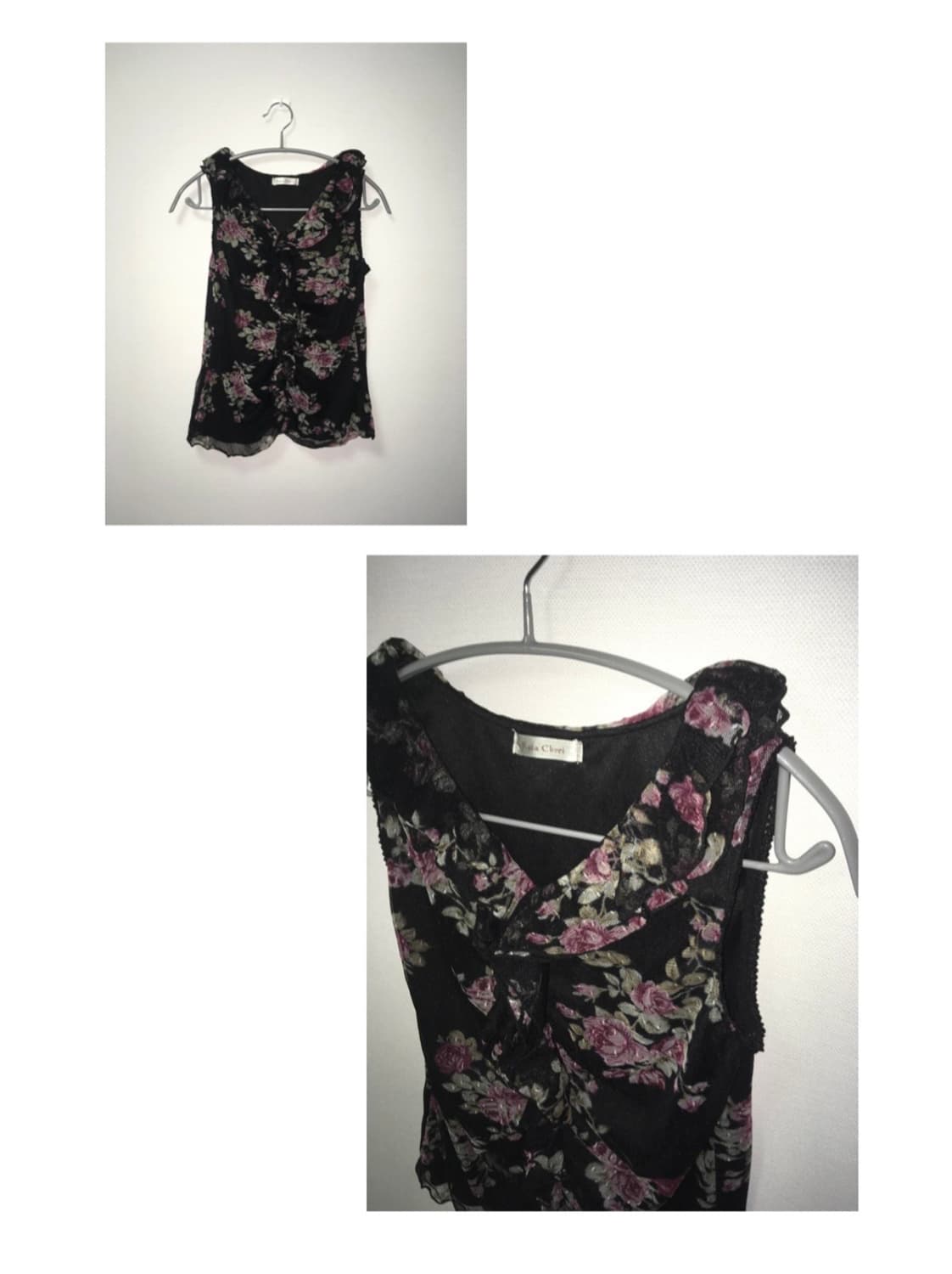 vintage flower sleeveless 상품이미지3