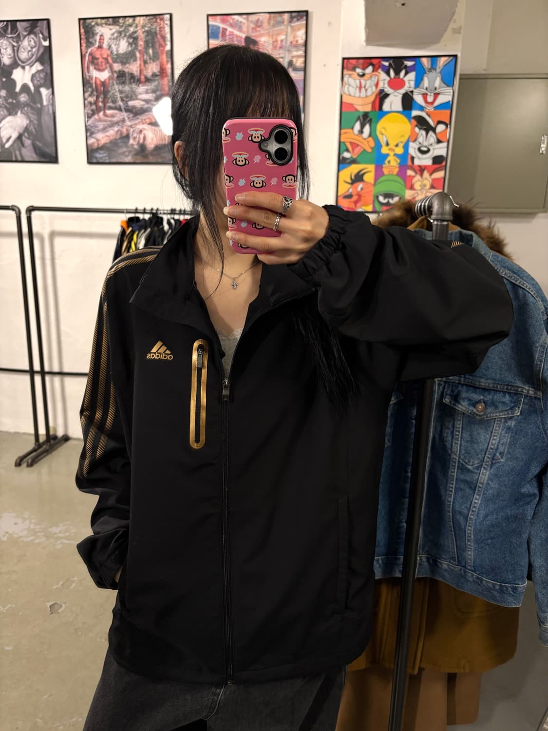 아디다스 검금 져지 상품이미지2