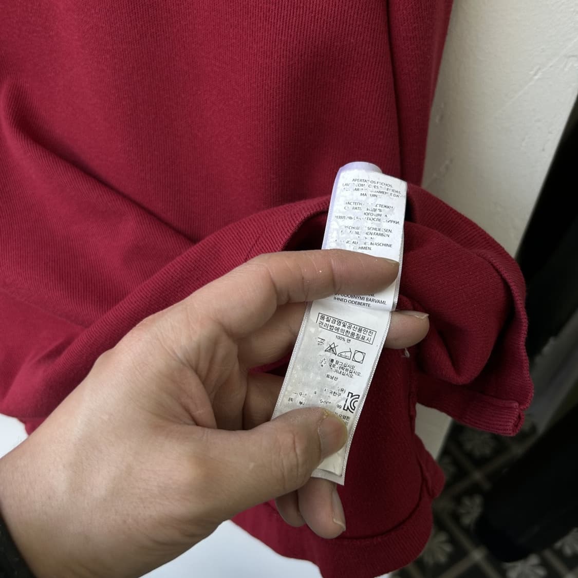 15816 - 폴로 랄프로렌 레드 반집업 니트  상품이미지3