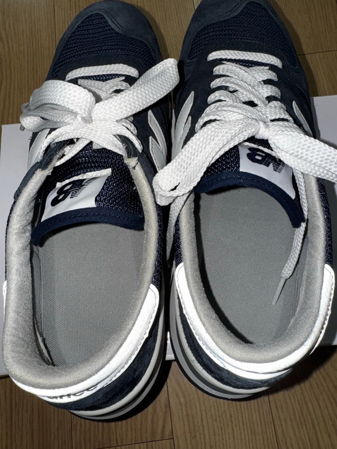 뉴발란스 990v1 메이드 인 USA 네이비 285 상품이미지5