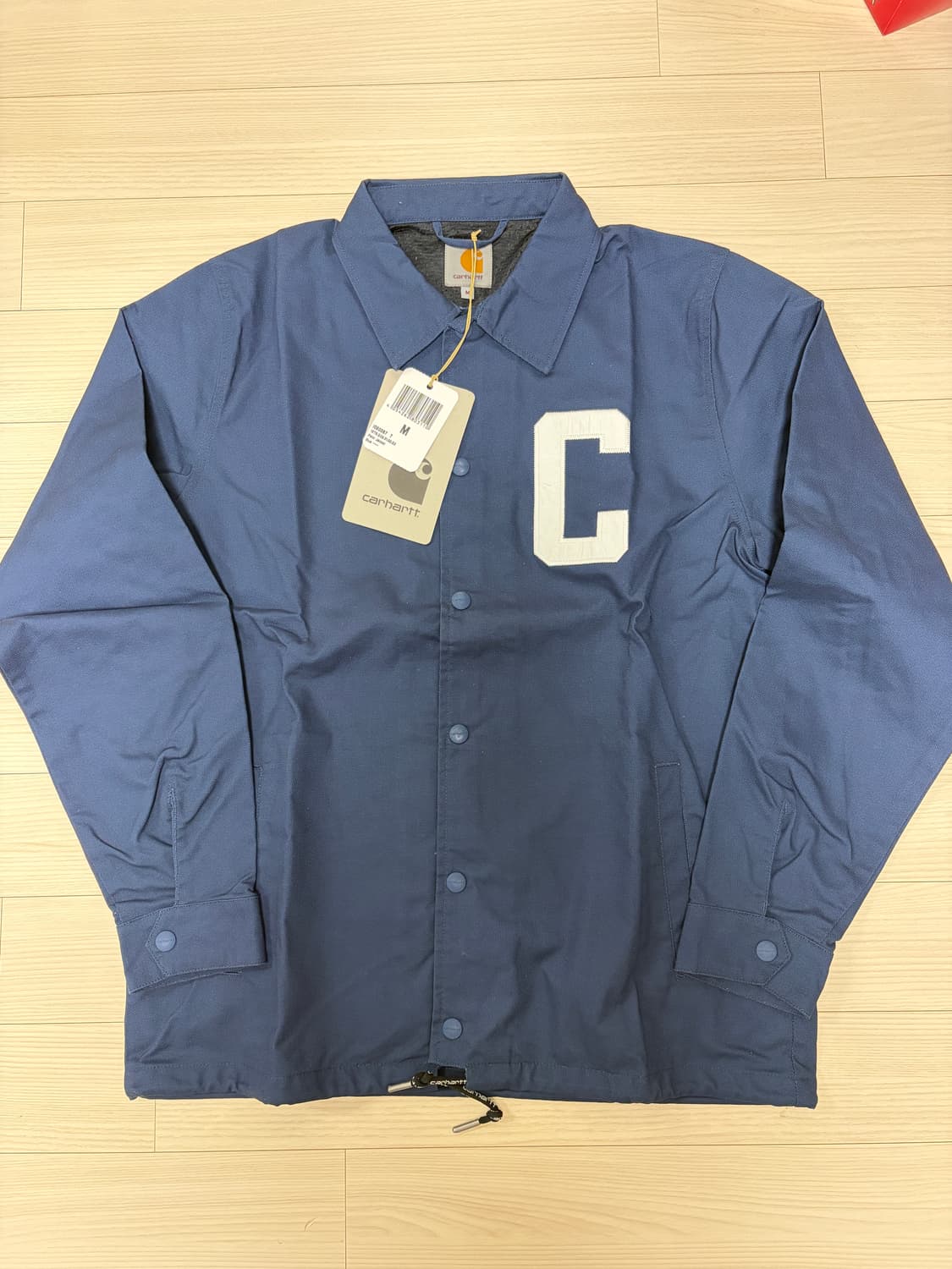 [M] 칼하트 penn 코치자켓 네이비 새상품 상품이미지3