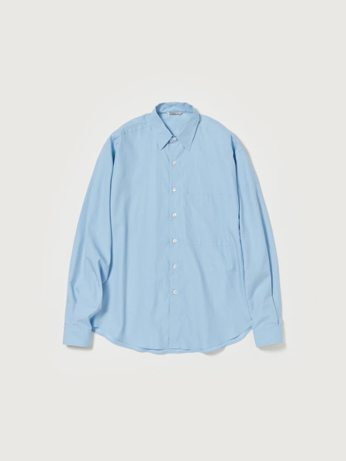 오라리 AURALEE 워시드 트윌 빅셔츠 4 상품이미지1