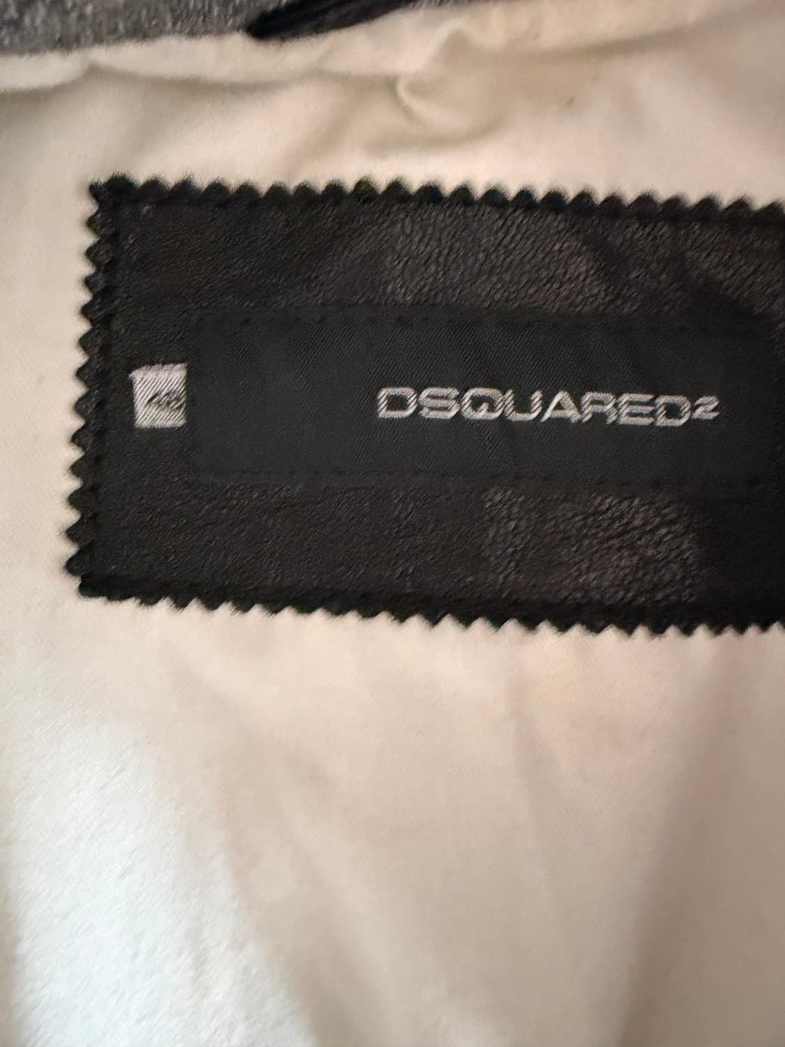 00s 디스퀘어드2 울니트 레더바이커 자켓 상품이미지5