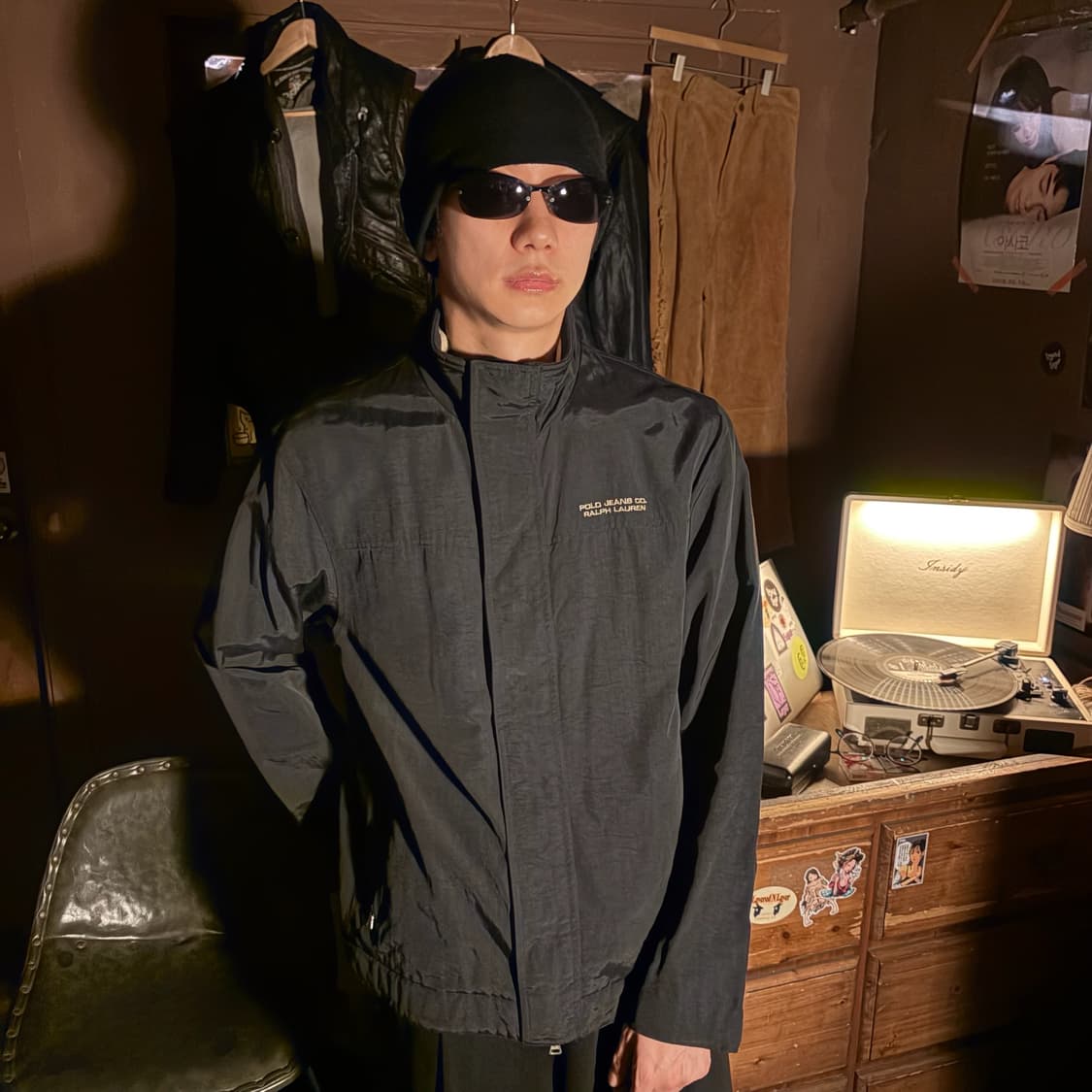 Polo jeans nylon 2way zip up jazket 상품이미지2