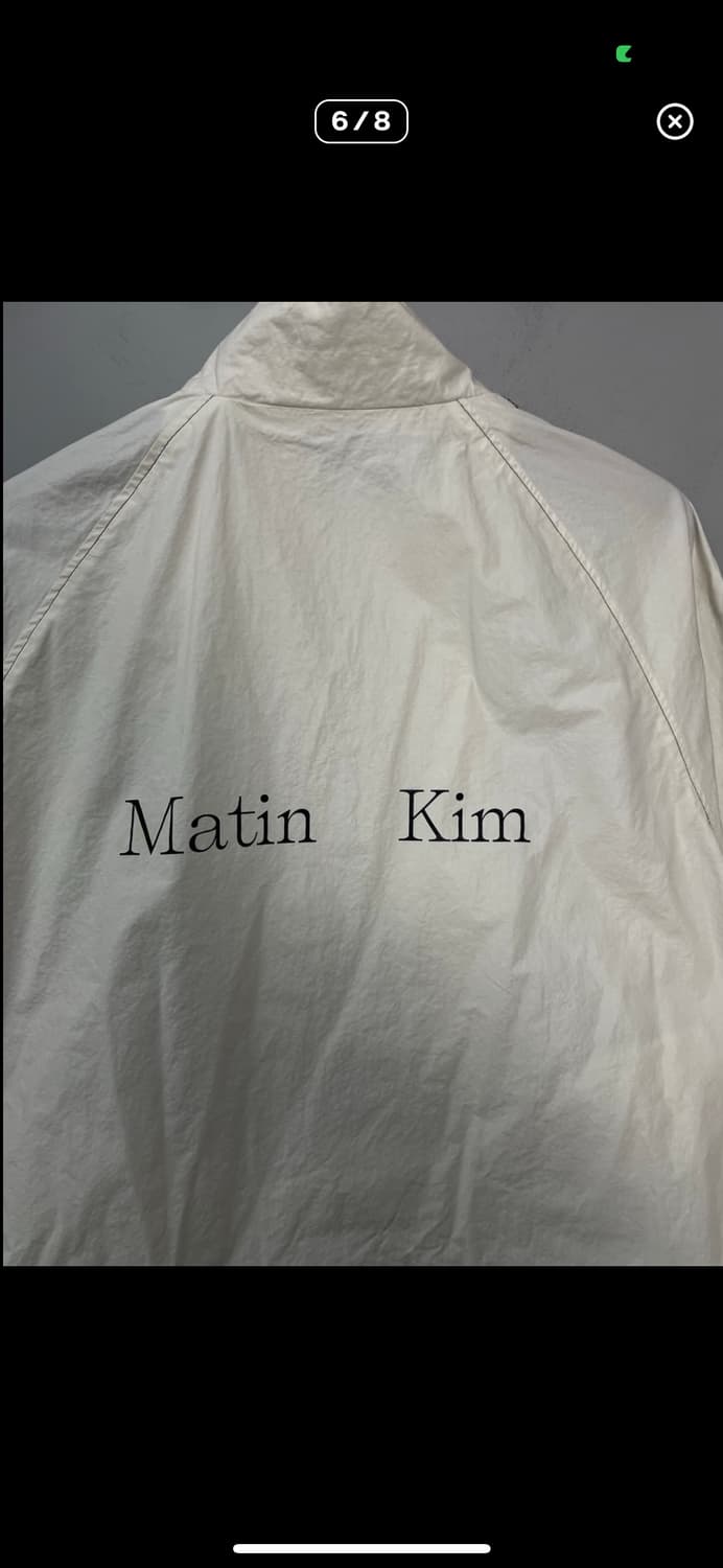 마뗑킴 백로고 아이보리 바람막이자켓 A3339 상품이미지6