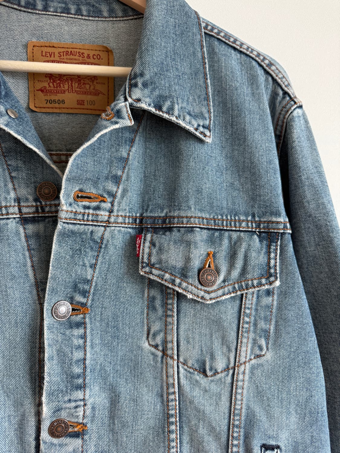 올드 리바이스(Levi's) 데님 자켓 상품이미지4