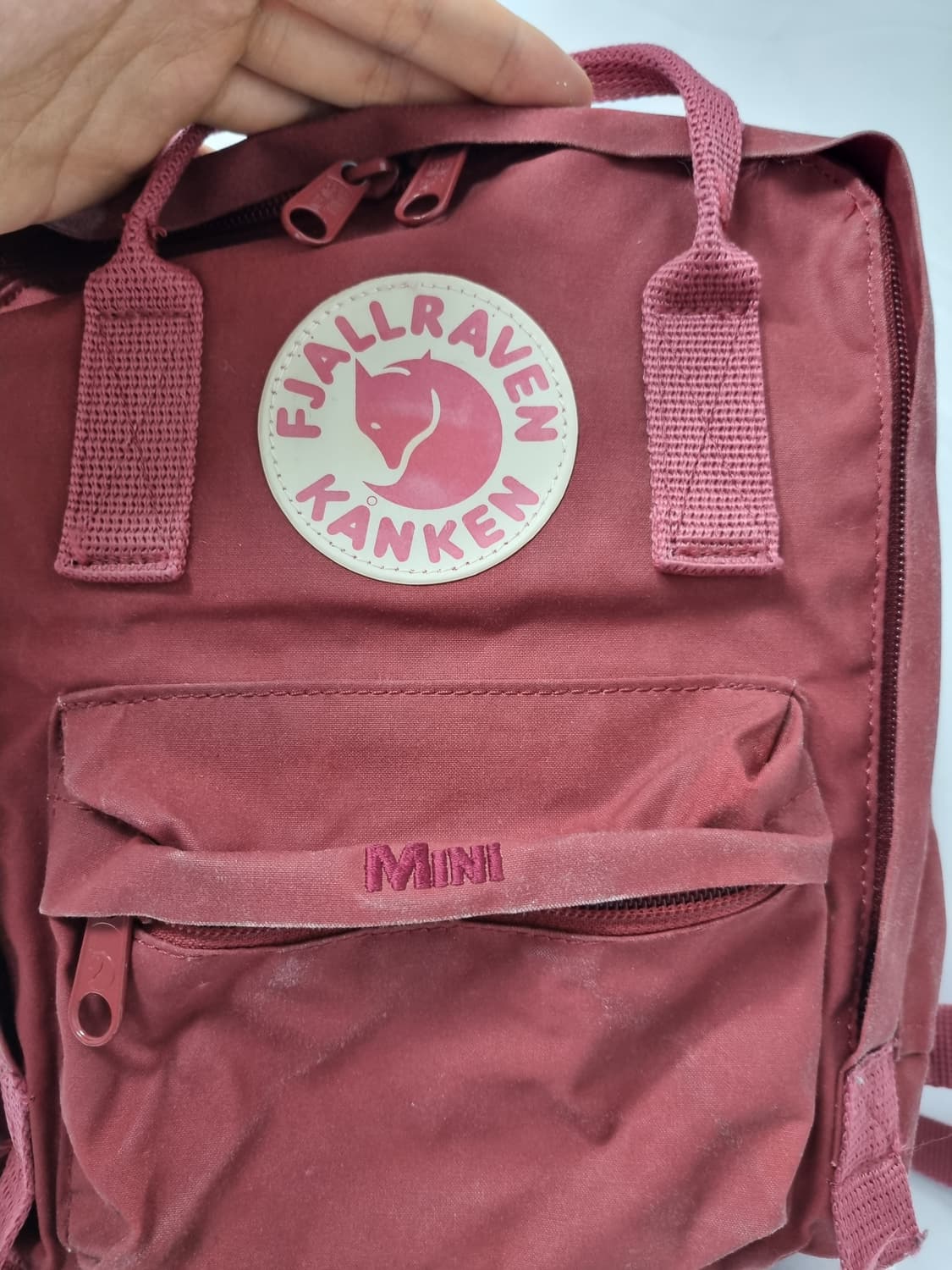 피엘라벤 칸켄 포그 미니 7L 백팩옥스 레드 상품이미지6