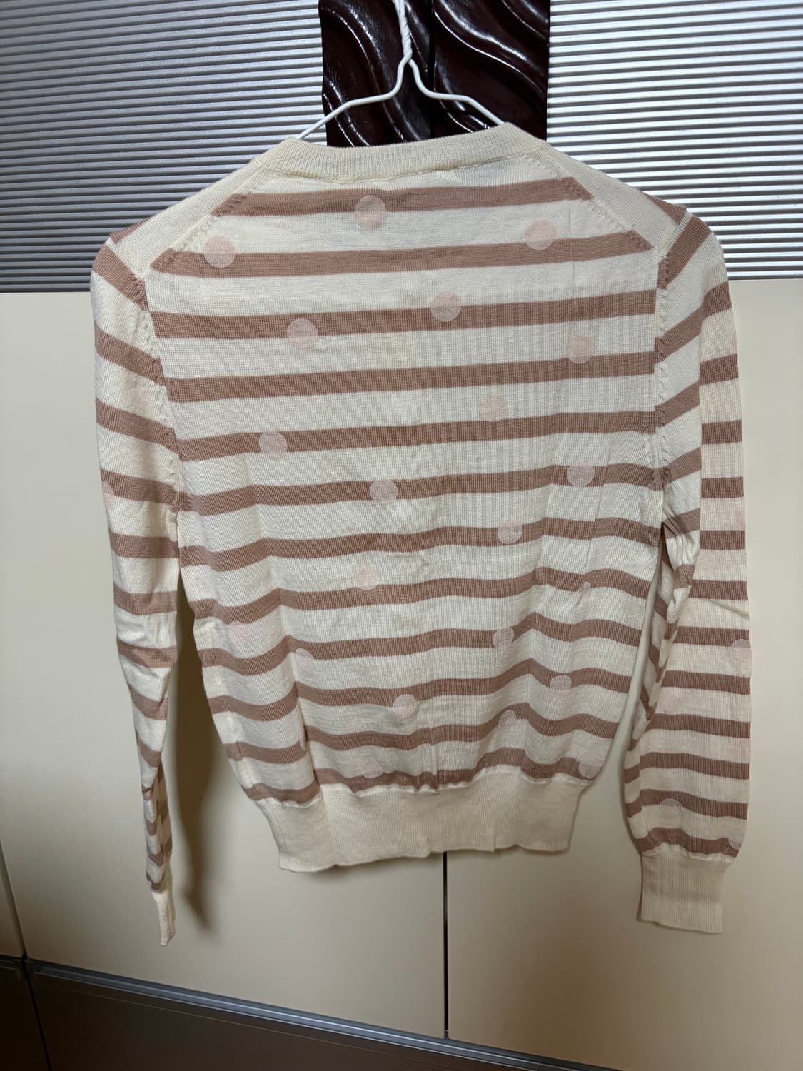 레니본 스트라이프 가디건 54사이즈 상품이미지4
