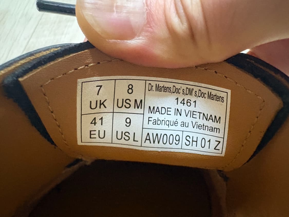 닥터마틴 1461 3홀 나파 260 상품이미지7