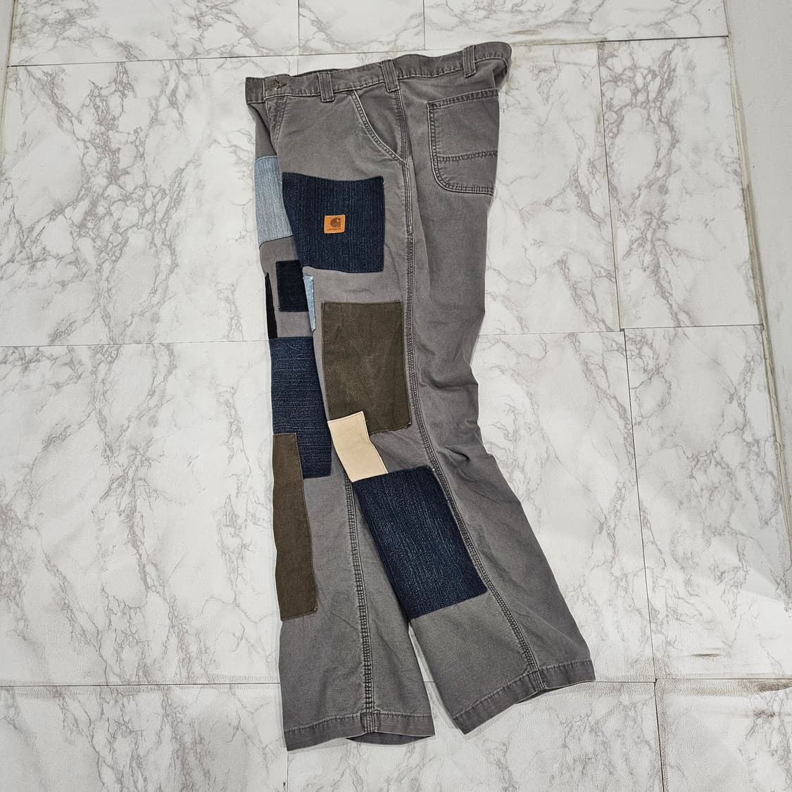 칼하트 패치워크 팬츠 34인치 상품이미지1