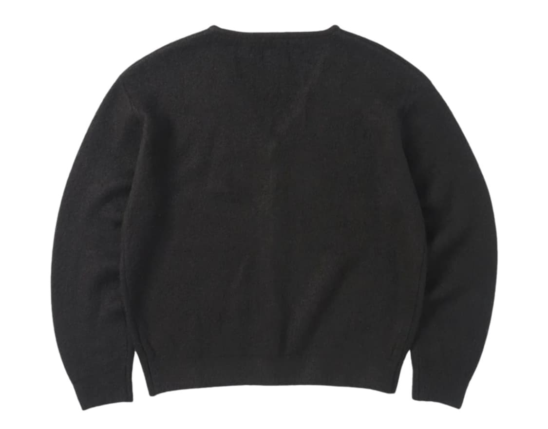 디네뎃x그레이트플데드 댄싱베어 모헤어 가디건 블랙 XL 상품이미지2