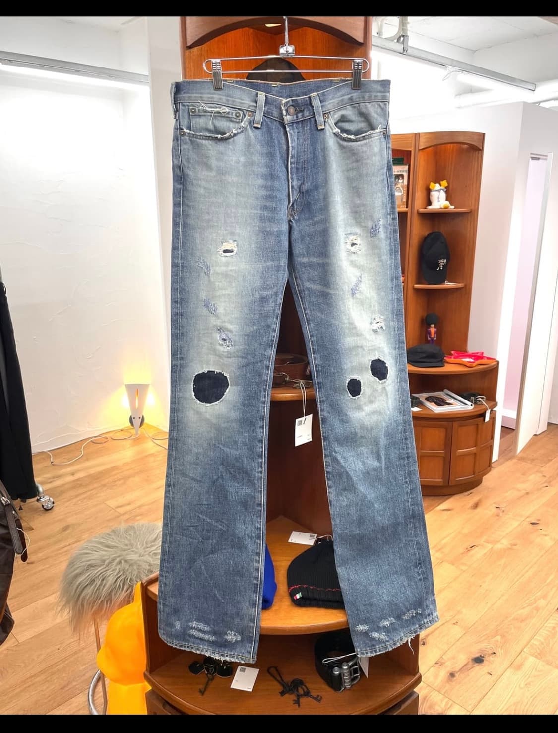 [32] LVC 리바이스 517 패치워크 플레어 데님 팬츠 상품이미지6