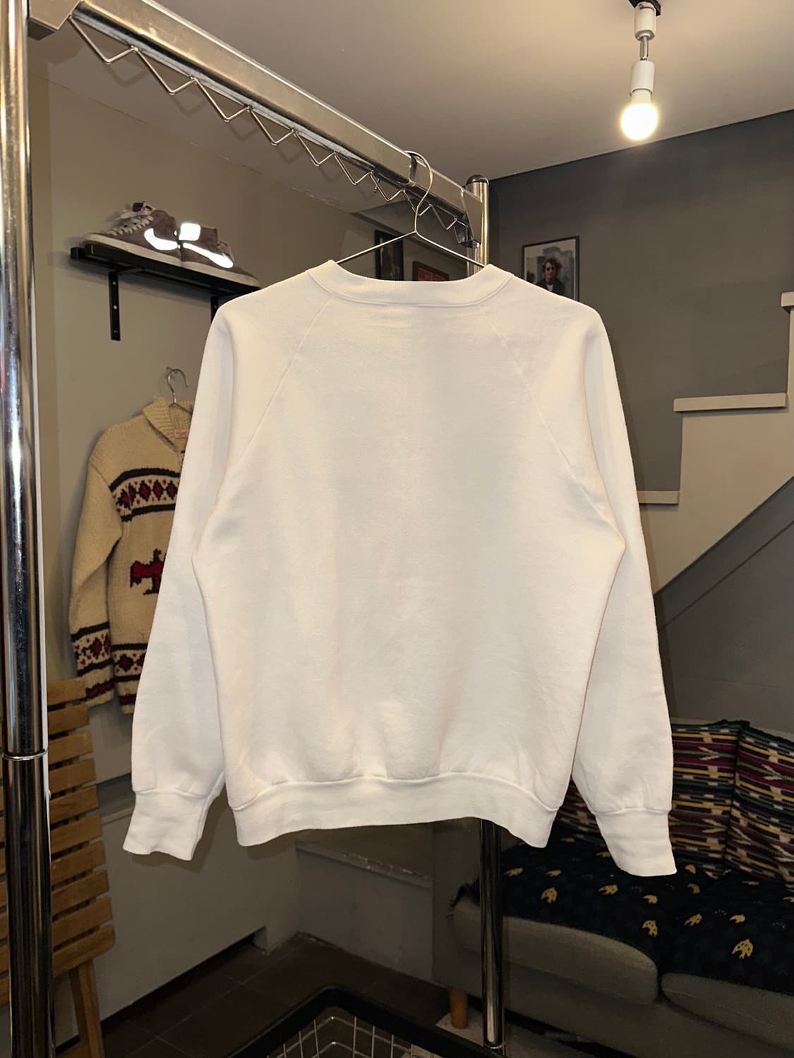 90’s USA, IRAQ The Gulf war print sweats 상품이미지8