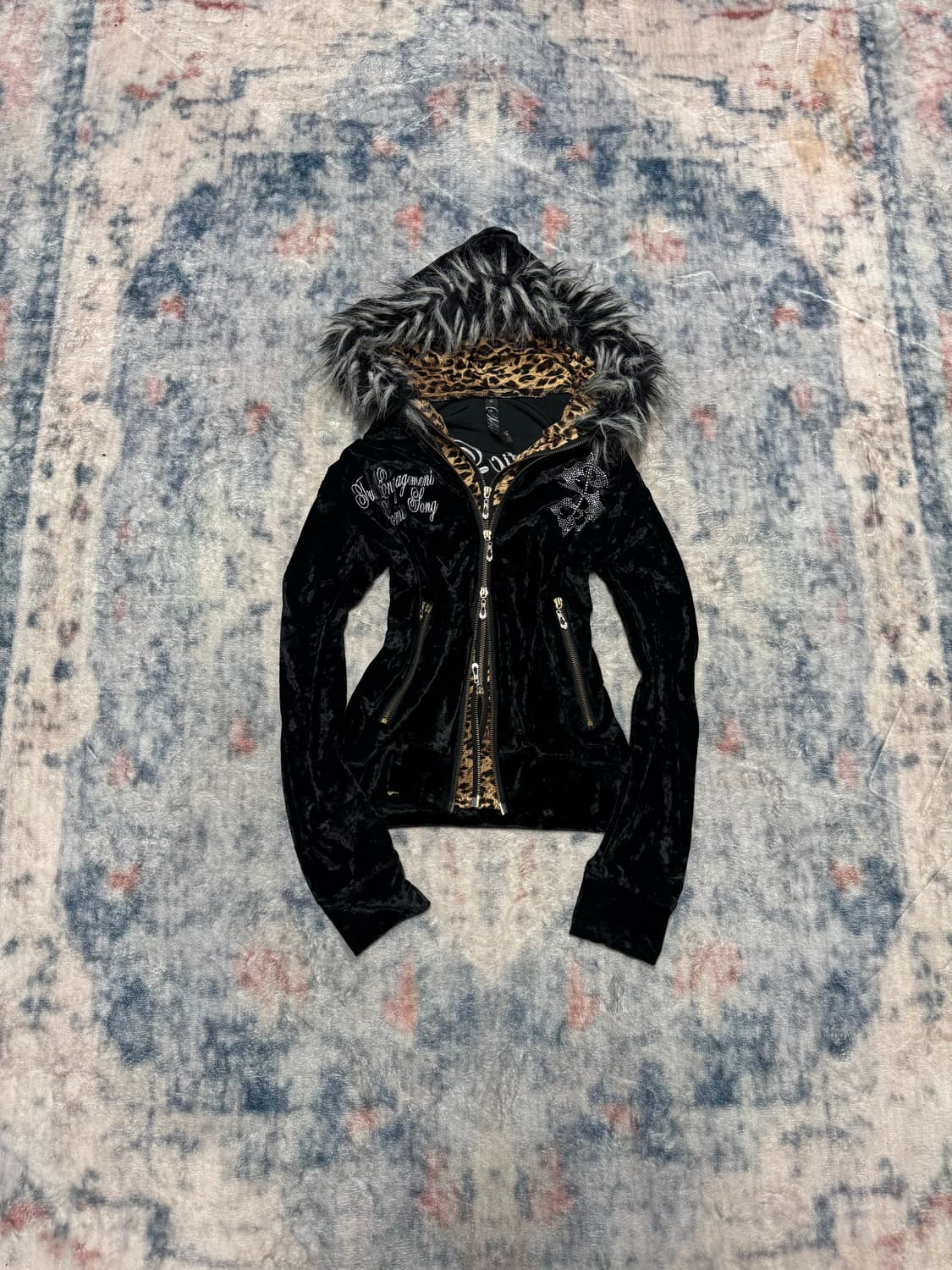 Session midas 00s vkei layered hoodie 상품이미지3