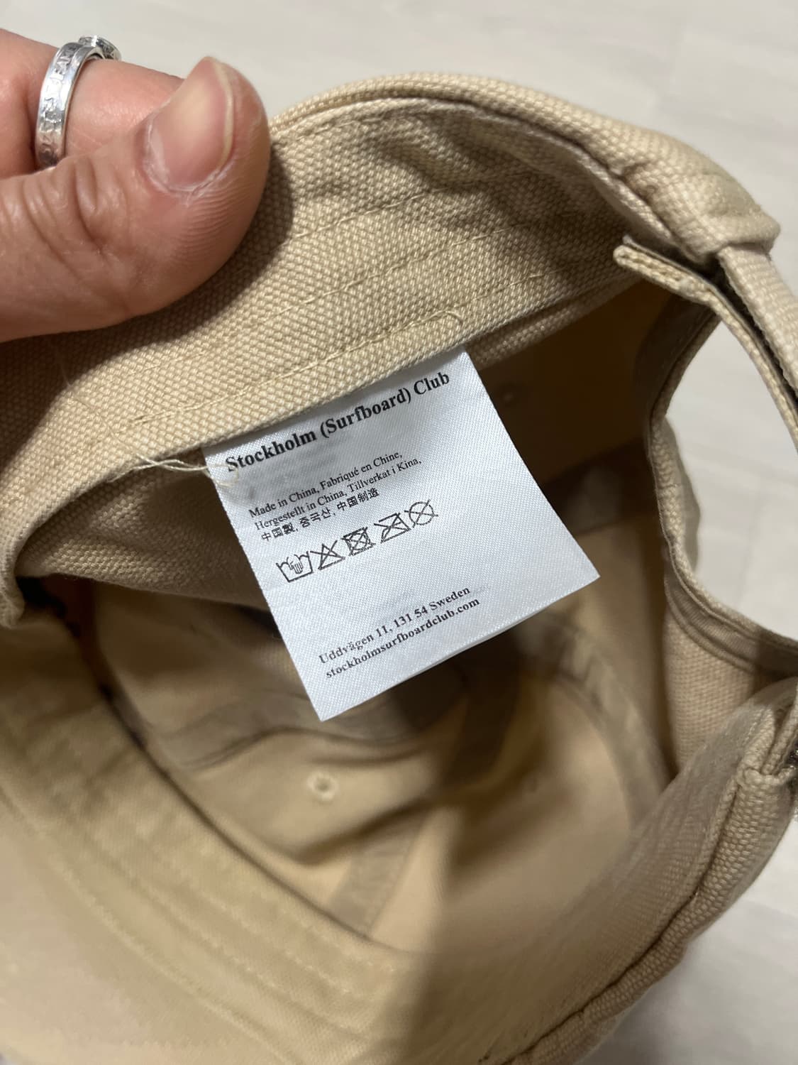 스톡홀름서프보드클럽 볼캡  상품이미지3